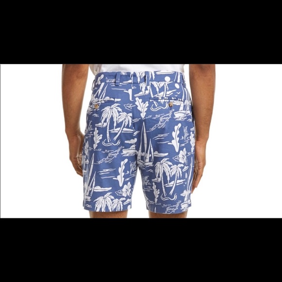 Vineyard Vines Classic Fit Breaker Shorts 7” Blue - Picture 12 of 12